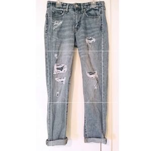 Aeropostale Ripped Boyfriend Style Jeans!